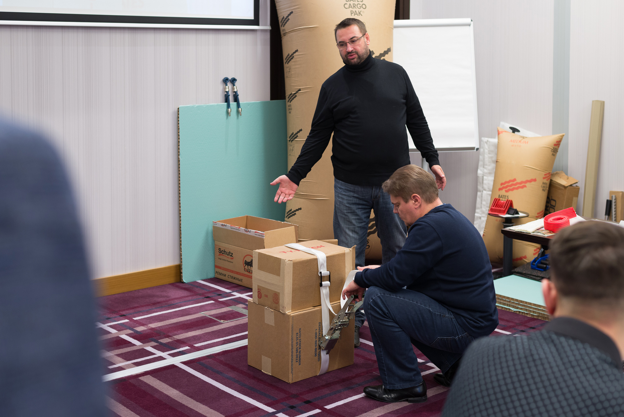 Семинар ООО «КАТФУЛ» в Экспофоруме с 8 по 11 октября, Санкт-Петербург, Средства фиксации, размещение и крепление груза, 2019