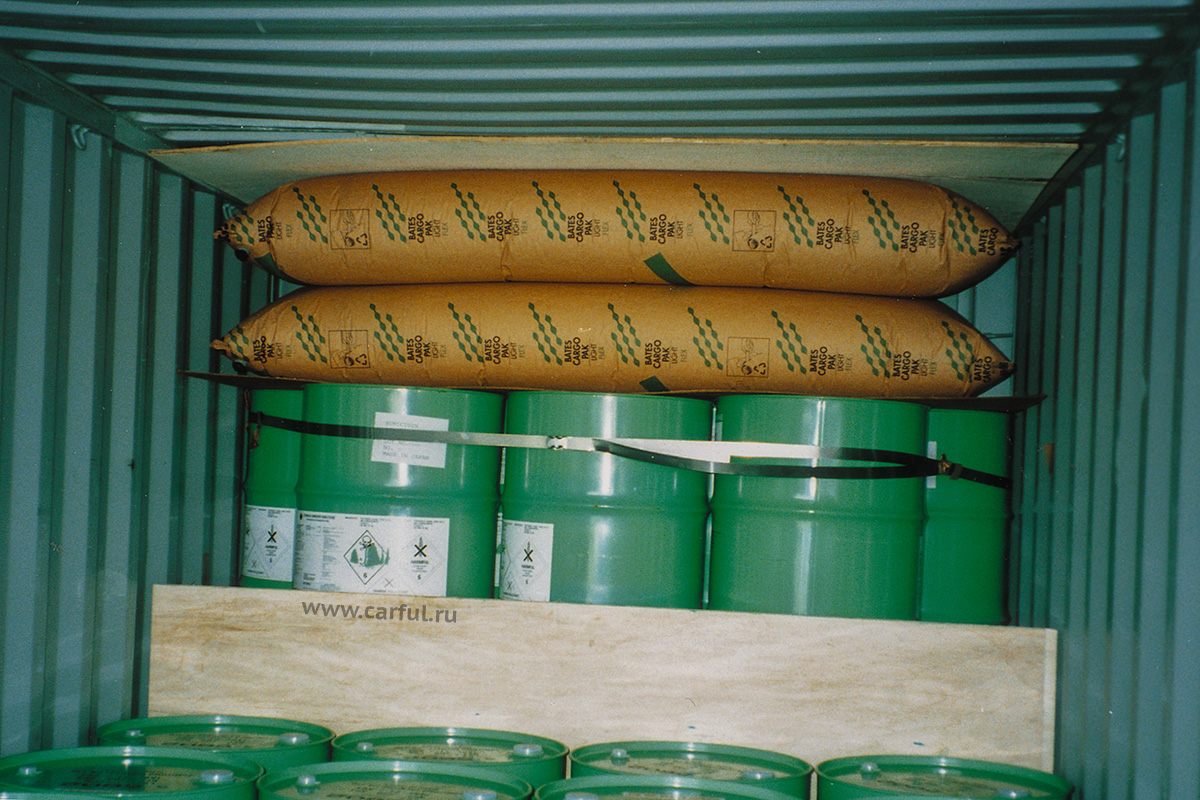 Пневмооболочка с клапанным блоком, купить в СПб, Воздушные пакеты, транспортные пакеты, Bates Cargo Pak Re-Use, Современные средства крепления грузов, Официальный дистрибьютор