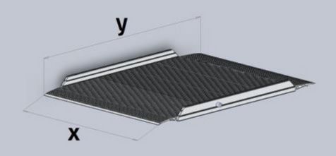 Передвижные рампы, модели PLUS, из алюминиевого профиля высокого давления