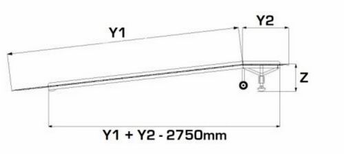 Передвижные рампы, модели kink, италия, оборудование для склада, из алюминиевого профиля высокого давления