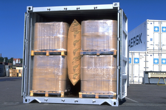 Средства фиксации грузов в контейнере