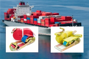 Сертификация стяжных ремней компании КАТФУЛ с разрывной нагрузкой 5000 кг и 10000 кг Средства фиксации, размещение и крепление груза 